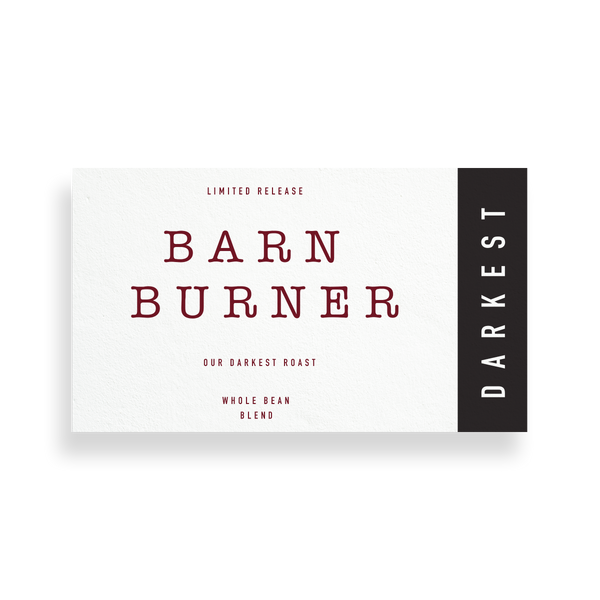 Barn Burner Dark Roast Coffee Blend RedBarnCoffee