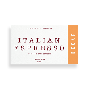 Decaf Italian Espresso
