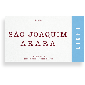 Direct-Trade: Brazil São Joaquim Arara